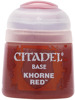 Citadel Farbe Base - Khorne Red 12ml
