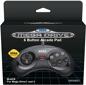 Controller, schwarz, retro-bit - Mega Drive