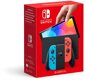 Grundgerät Nintendo Switch, 64GB, OLED, rot/blau