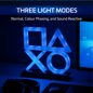 Heim Deko - PlayStation LED Lampe Icons, blau, XL