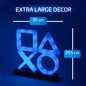 Heim Deko - PlayStation LED Lampe Icons, blau, XL