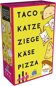 Kartenspiel - Taco Katze Ziege Käse Pizza