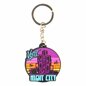 Schlüsselanhänger - Cyberpunk 2077 Visit Night City Gummi