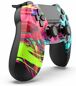 Controller Wireless, street art black, Under Control - PS4