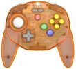 Controller Wireless, Tribute 64, orange, retro-bit - N64/PC