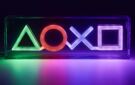 Heim Deko - PlayStation LED Lampe Neon Icons, bunt