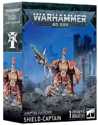 Warhammer 40.000 - Adeptus Custodes Chield-Captain