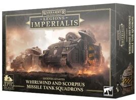 Warhammer The Horus Heresy - L.I. Whirlwind & Scorpius M.T.S