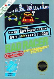 Rad Racer, gebraucht - NES