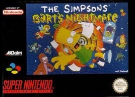 The Simpsons Barts Nightmare, gebraucht - SNES