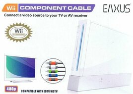 Komponenten HD AV Kabel, Eaxus - Wii/WiiU