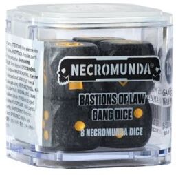 Necromunda - Bastions of Law Gang Würfel Set
