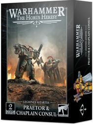 Warhammer The Horus Heresy - L.A. Praetor & Chaplain Consul