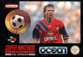 Lothar Matthäus Super Soccer, gebraucht - SNES