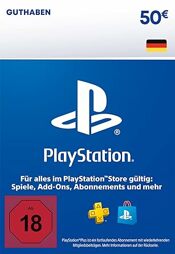 Playstation Network Card 50 EUR (DT) - PSN-Card