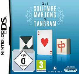 3in1 Solitaire, Mahjong & Tangram, gebraucht - NDS