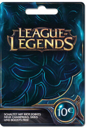 League of Legends Card 10 EUR (Riot Points)