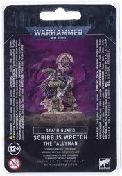 Warhammer 40.000 - Death Guard Scribbus Wretch the Tallyman