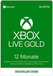 XBOX Live 12 Monate Abo - XBL-PIN