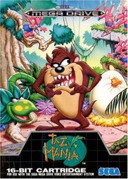 Taz Mania, gebraucht - Mega Drive