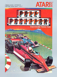 Pole Position, gebraucht - Atari 2600