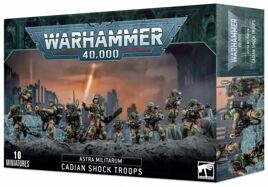 Warhammer 40.000 - Astra Militarum Cadian Shock Troops
