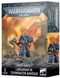 Warhammer 40.000 - Space Marines Librarian in Terminator A.