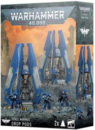Warhammer 40.000 - Space Marines Drop Pods