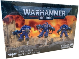 Warhammer 40.000 - Space Marines Inceptor Squad