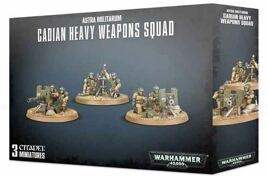 Warhammer 40.000 - Astra Militarum Cadian Heavy Weapon Squad
