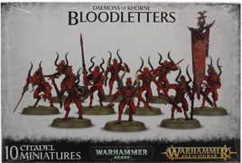 Warhammer 40k & AoS - Daemons of Khorne Bloodletters