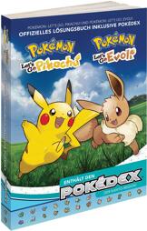 LÖSUNG - Pokémon Lets Go Pikachu! & Evoli!, offiziell, gebr.
