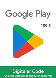 Google Play Karte 100 EUR PIN