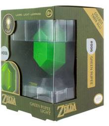 Heim Deko - The Legend of Zelda LED Lampe Green Rupee