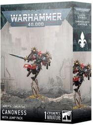 Warhammer 40.000 - Adepta Sororitas Canoness with Jump Pack