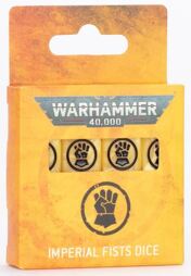 Warhammer 40.000 - Imperial Fists Würfel Set