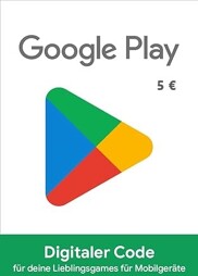 Google Play Karte 5 EUR PIN