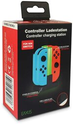 Joy-Con Controller Ladestation, 4-fach, Eaxus - Switch