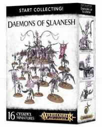 Warhammer Age of Sigmar - Daemons of Slaanesh Start Coll.!