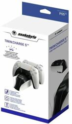 "Controller-Akku Ladestation (2 Pads), white, snakebyte - PS5" günstig