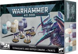 Warhammer 40.000 - Tyranids Termagants and Ripper & Paints