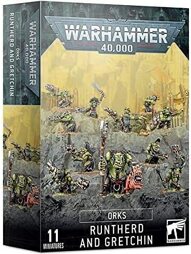 Warhammer 40.000 - Orks Runtherd and Gretchin