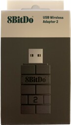 Controller Adapter BT V2 USB, schwarz, 8BitDo - alle Systeme