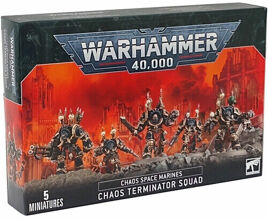 Warhammer 40.000 - Chaos Space Marines Chaos Terminator Sq.