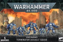 Warhammer 40.000 - Space Marines Terminator Assault Squad