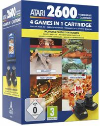 4in1 Game Cartridge and Paddle Pack - Atari 2600(+)/7800