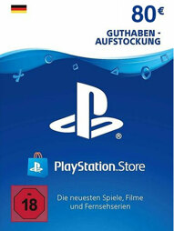 Playstation Network Card 80 EUR (DT) - PSN-PIN