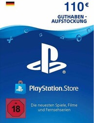 Playstation Network Card 110 EUR (DT) - PSN-PIN