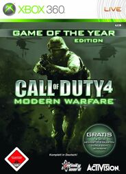 Call of Duty 4 Modern Warfare 1 GOTY, gebraucht - XB360