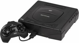 Grundgerät Sega Saturn, Modell 1, 1 Pad + Kabel, gebraucht